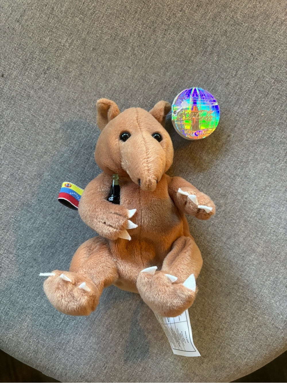 1999 Coca Cola International Collection Tapir Bean Bag Plush